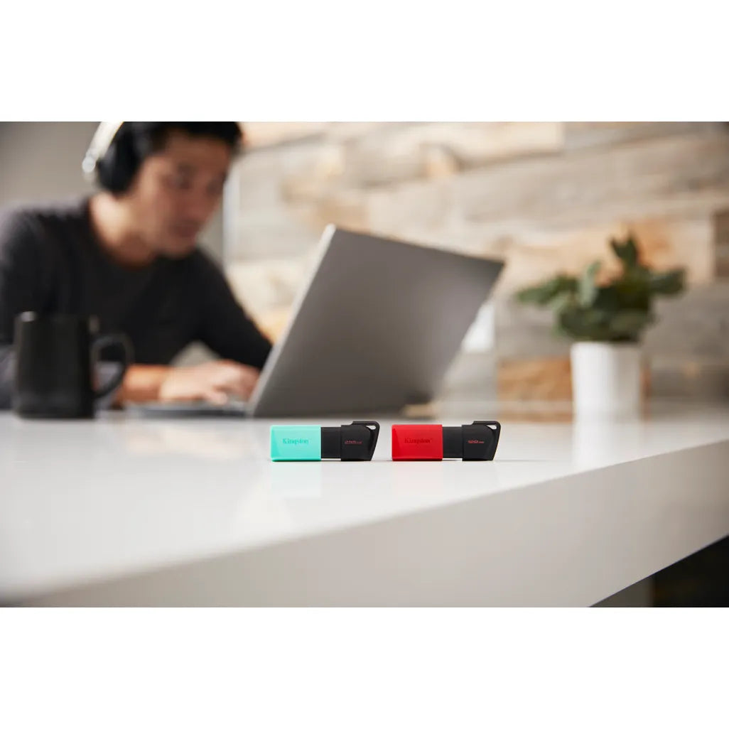 KINGSTON DATATRAVELER EXODIA M 128GB USB 3.2 FLASH DRIVE