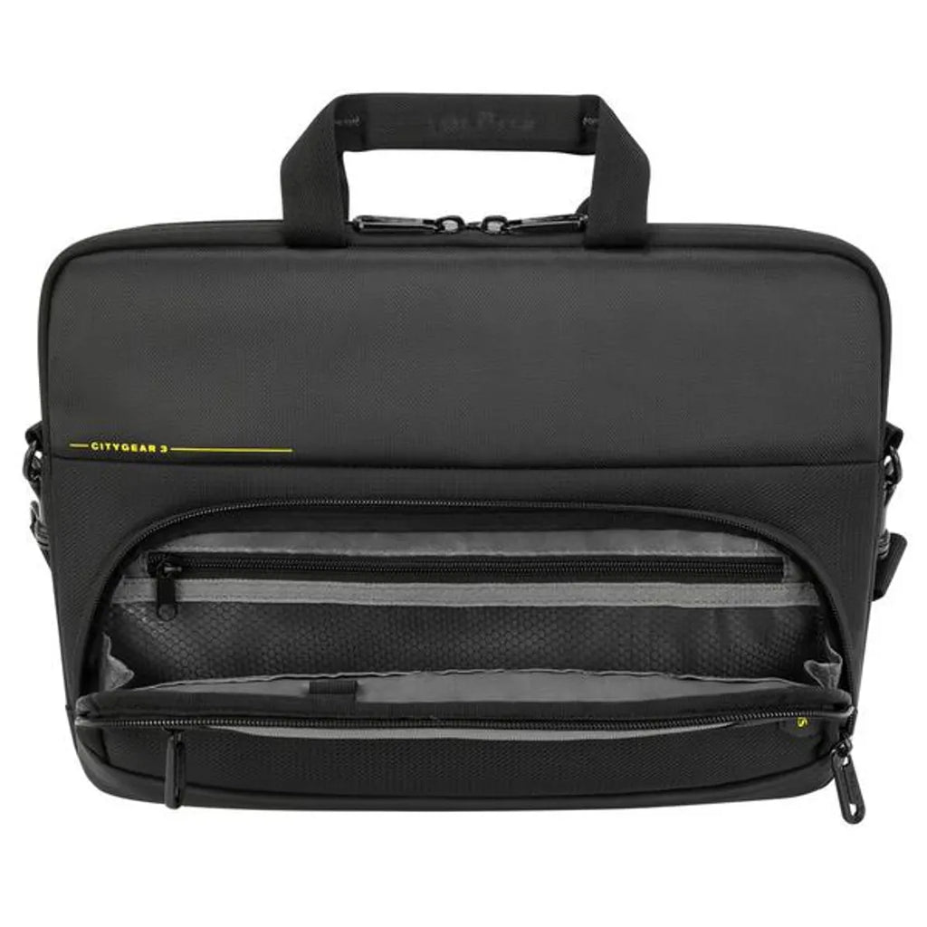 TARGUS CITYGEAR 12-14 SLIM TOPLOAD LAPTOP CASE BLACK